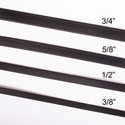 Champ BioThane Beta Slip / Choke Collar With Stainless Steel Rings - 3/8"